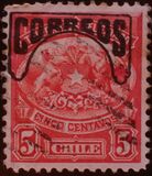 [Crest with Correos Imprint on Top, type O2]
