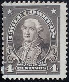 [Presidenti e celebrità - Scritta "CHILE CORREOS" - Tipografia: American Bank Note Co., Scrivi AN1]
