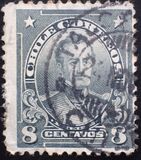 [Presidenti e celebrità - Scritta "CHILE CORREOS" - Tipografia: American Bank Note Co., Scrivi AP]