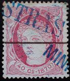 [Queen Isabella II - Value in Centimos de Escudo, type M3]