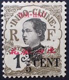 [Indochina Postage Stamps Overprinted "HOI-HAO", type E]