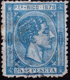 [King Alfonso XII of Spain - Inscription "Pto. Rico 1879", type H3]