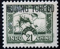 [Indochinese Postage Stamps Overprinted "KOUANG-TCHÈOU", type L5]