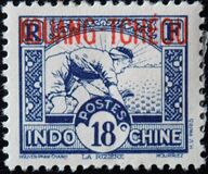 [Indochinese Postage Stamps Overprinted "KOUANG-TCHÈOU", type L3]