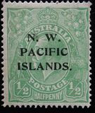 [Australia Postage Stamps Overprinted "N. W. PACIFIC ISLANDS" - "P" in "PACIFIC" above "IS", type C]
