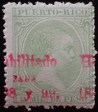 [King Alfonso XII - Nos. 95, 97, 111 & 117-131 Overprinted "Habilitado - PARA - 1898 y 99", type N2]