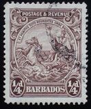 [New Colonial Seal - Inscription "POSTAGE & REVENUE", Tip V]