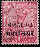[King George V, 1865-1936 - India Postage Stamps Overprinted, type D2]
