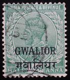 [King George V, 1865-1936 - India Postage Stamps Overprinted - Different Watermark, type F7]