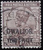 [King George V, 1865-1936 - India Postage Stamps Overprinted - Different Watermark, type F9]