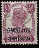 [King George VI, 1895-1952 - India Postage Stamps Overprinted, type H1]