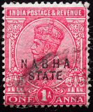 [King George V, 1865-1936 - India Postage Stamps Overprinted "NABHA STATE", type D2]