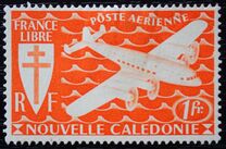 [Airmail - Free France, Typ AQ]