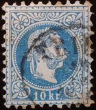 [Issues of Austro-Hungarian Monarchy - Emperor Franz Josef. Coarse Print, प्रकार I3]