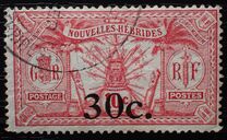 [Stamps of 1908-1912 Surcharged, type I7]