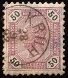 [Emperor Franz Josef I, 1830-1916 - Black Numerals on White Background, type P4]