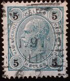 [Emperor Franz Josef I, 1830-1916 - Value in "Heller" Without Varnish Bars, Numerals in Black, type N26]