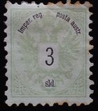 [Coat of Arms - Inscription: "Imper. reg. - posta austr.", type C1]