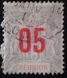 [Issues of 1892-1901 Surcharged - Distance between 0 & 5 = 1½ mm; Distance between 1 & 0 = 2½, type N1]