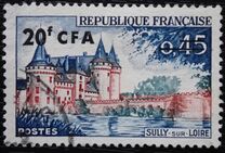 [Stamps of France Surcharged, type DG2]