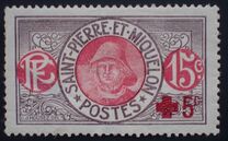 [Fisherman - Red Cross Surcharge on Stamps of 1909-1917, Tüüp T1]