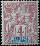 [Navigation & Commerce - Inscription: "SENEGAL DÉPENDANCES", 유형 XXY2]