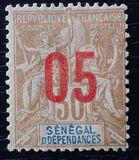 [Navigation & Commerce Stamps of 1892 & 1900 Surcharged, type XYD4]