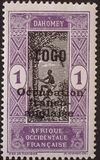[Dahomey Postage Stamps Overprinted "TOGO Occupation franco-anglaise", प्रकार C]