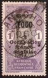 [Dahomey Postage Stamps Overprinted "TOGO Occupation franco-anglaise", प्रकार C]