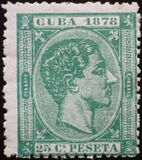 [Alfonso XII - "CUBA 1878", tipo E8]