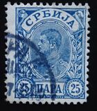 [King Alexander I, 1888-1934 - Ordinary Thick White Paper, type F24]