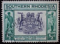 [The 50th Anniversary of British South Africa Company, type I]