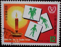 [International Year for Disabled Persons, type AIR1]
