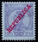 [King Manuel I of Portugal - Not Issued Stamps Overprinted "REPUBLICA", type O]