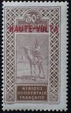 [Upper Senegal and Niger Postage Stamps Overprinted "HAUTE-VOLTA", type A8]