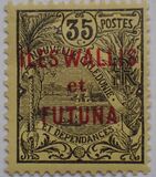 [New Caledonia Postage Stamps Overprinted "ILES WALLIS - et - FUTUNA", type A9]