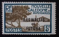 [New Caledonia Postage Stamps of 1928 Overprinted "ILES WALLIS - et - FUTUNA", Scrivi F3]