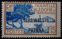 [New Caledonia Postage Stamps of 1928 Overprinted "ILES WALLIS - et - FUTUNA", Scrivi F5]