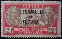 [New Caledonia Postage Stamps of 1928 Overprinted "ILES WALLIS - et - FUTUNA", type F31]