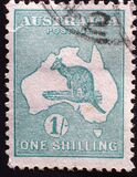 [Definitive Issues - Kangaroo and Map - Different Watermark, type A28]