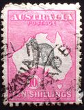 [Definitive Issues - Kangaroo and Map - Different Watermark, type A31]