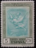 [Airmail - The 100th Anniversary of the Death of Francisco de Goya, tegund CQ]