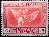 [Airmail - The 100th Anniversary of the Death of Francisco de Goya, type CR2]