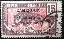 [Middle Congo Postage Stamps Overprinted "CAMEROUN Occupation Francaise", Tipe D5]