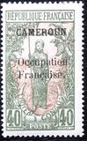 [Middle Congo Postage Stamps Overprinted "CAMEROUN Occupation Francaise", Tipe D10]