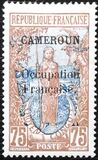 [Middle Congo Postage Stamps Overprinted "CAMEROUN Occupation Francaise", Tipe D13]