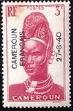 [Adherence to General de Gaulle - Overprinted "CAMEROUN FRANCAIS 27-8-40", Tip V8]