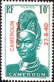 [Adherence to General de Gaulle - Overprinted "CAMEROUN FRANCAIS 27-8-40", Tip V11]