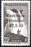 [Adherence to General de Gaulle - Overprinted "CAMEROUN FRANCAIS 27-8-40", tegund W7]