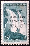 [Adherence to General de Gaulle - Overprinted "CAMEROUN FRANCAIS 27-8-40", tegund W10]